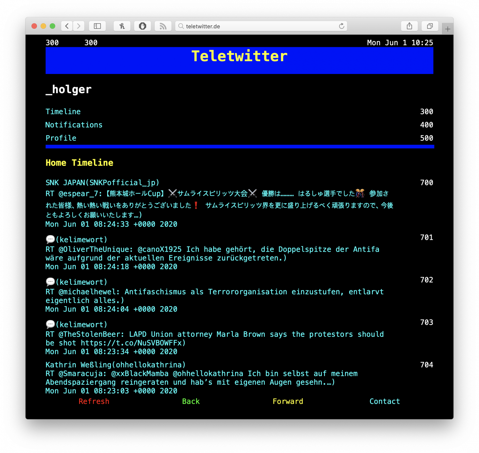 Teletwitter